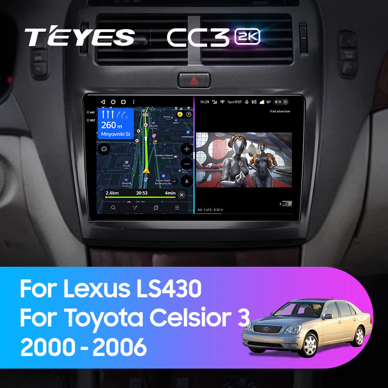 Lexus LS430 XF30 LS 430 (2000-2006) / Toyota Celsior XF30 III 3