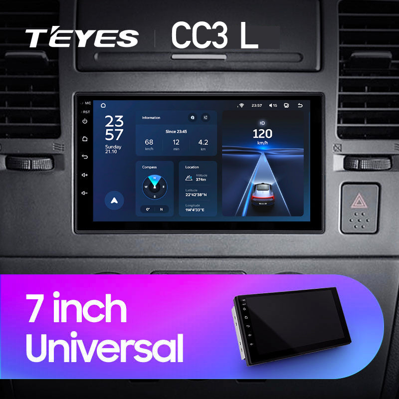 TEYES Universal DIN1 & DIN2 Car Audio System | T'EYES