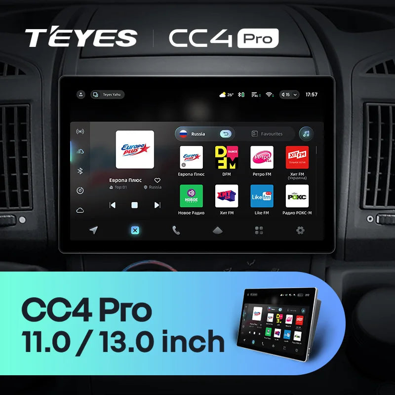 TEYES CC4 PRO 11inch & 13inch - T'EYES