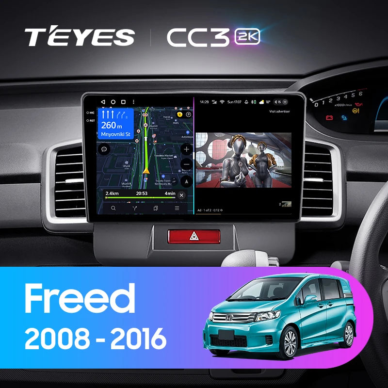 Honda Freed 1 (2008-2016) Right hand drive - T'EYES