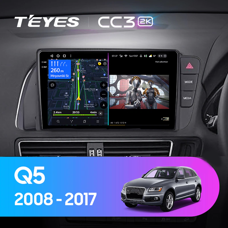Audi Q5 8R (2008-2017) Right Hand Drive - T'EYES