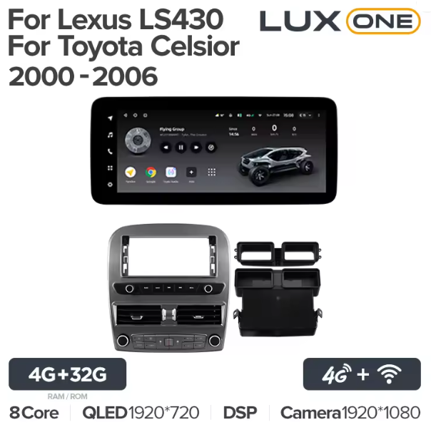 Lexus LS430 XF30 LS 430 (2000-2006) / Toyota Celsior XF30 III 3