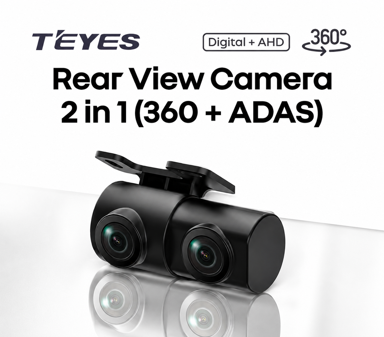 CC4 PRO Rear View ADAS camera 2 in 1 (360 + ADAS) - T'EYES