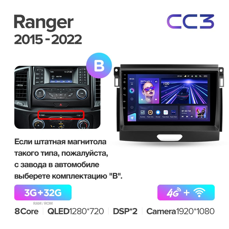 Ford Ranger P703 / PX2 Xii / Everest (2015-2022)