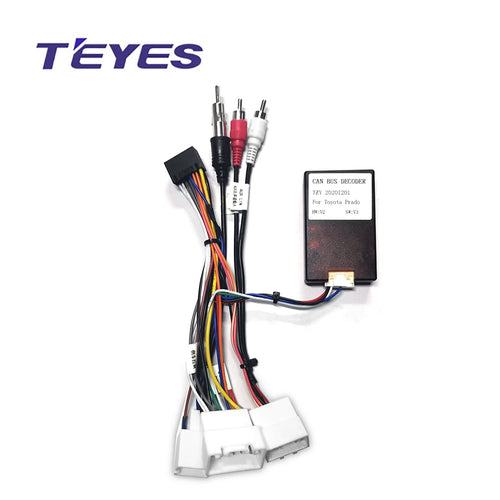 Android Power Cable Harness With Canbus For Renault Clio 3 2006